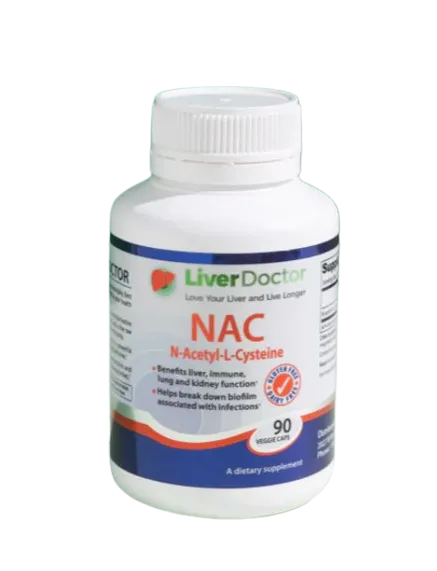 LIVER DOCTOR N-ACETYL-L-CYSTEINE (NAC) 600mg - 90 viên