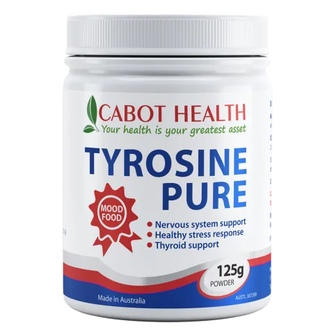 CABOT HEALTH TYROSINE PURE MOOD FOOD 125g