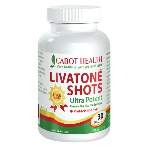 CABOT HEALTH LIVATONE SHOTS - 30 viên