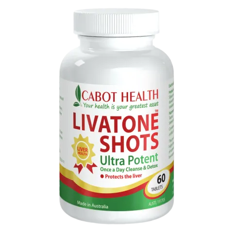 CABOT HEALTH LIVATONE SHOTS - 60 viên