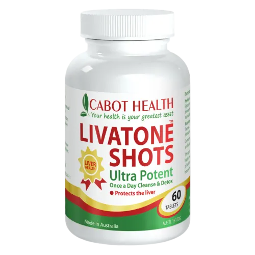 CABOT HEALTH LIVATONE SHOTS - 60 viên