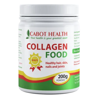 CABOT HEALTH COLLAGEN FOOD (MSM + VIT C + SILICA) 200g