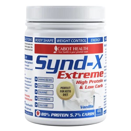 CABOT HEALTH SYND-X PROTEIN POWDER VANILLA 400g